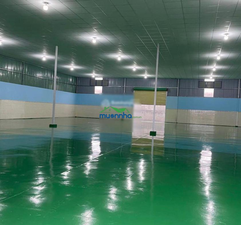 Cho thuê xưởng 2500m2, 100tr thuận an