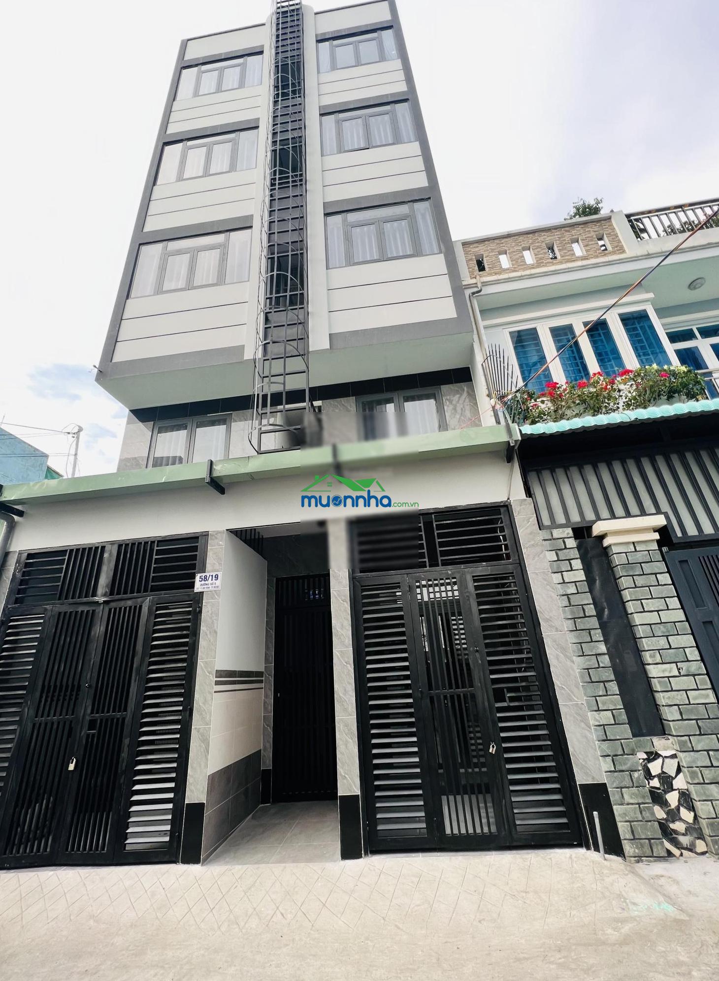 Hoàng diệu 2 - chdv mới keng 5 tầng, thang máy có 24 phòng (6x22)m gần đh ngân hàng - 2