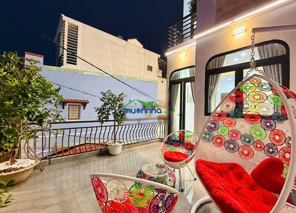 Bán nhà đẹp khu vực tân bình - gò vấp - nhà góc 2 mặt tiền - hẻm xe tải - 4