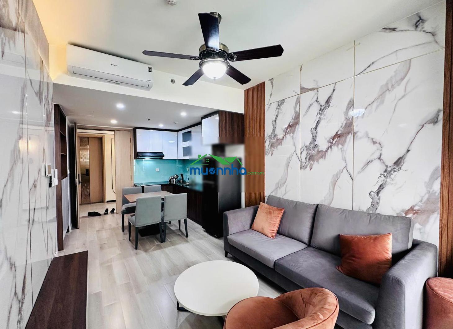 Cho thuê căn hộ 1pn+ - full nội thất - view cực đẹp - 9,5 triệu - lumiere boulevard