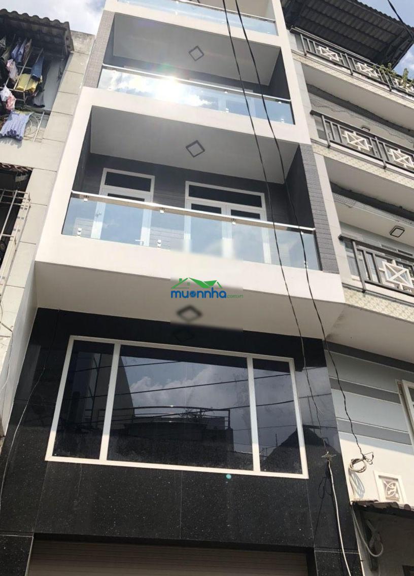 Xe tải quay đầu - xe hơi ngủ nhà! bán căn phan văn trị (4x10m) - 5 tầng. cách mt phạm văn đồng 50m