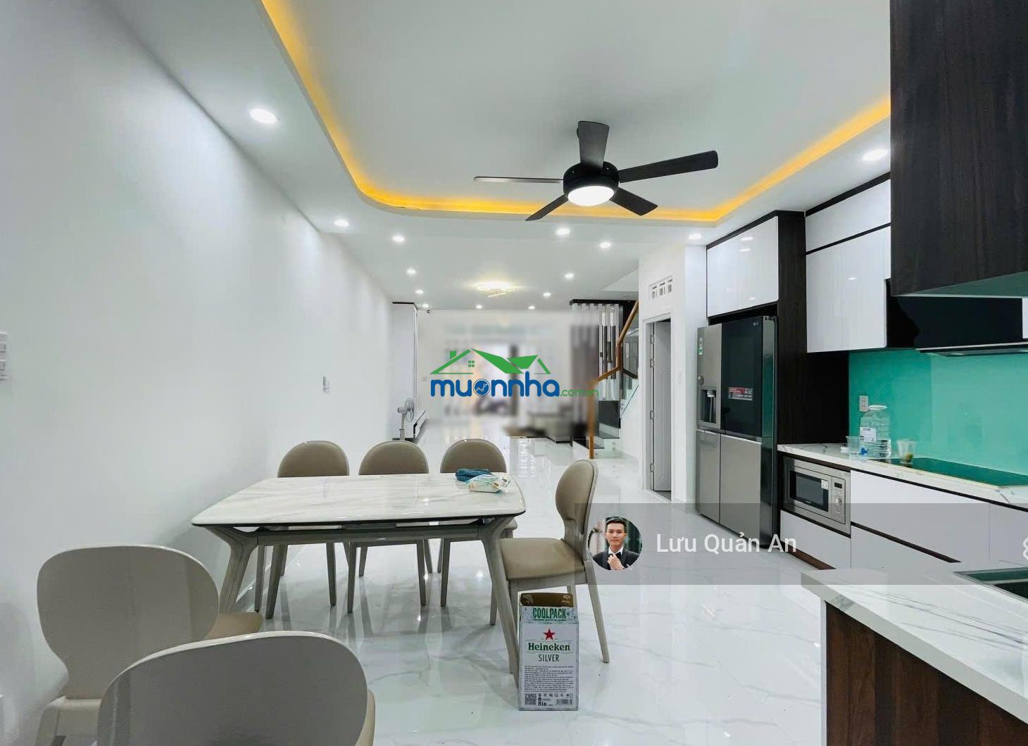 Bán nhà đẹp mới xây hxh gần mặt tiền chu văn an, 88m2-5x18m. full nội thất giảm 500triệu chỉ 12 tỷ