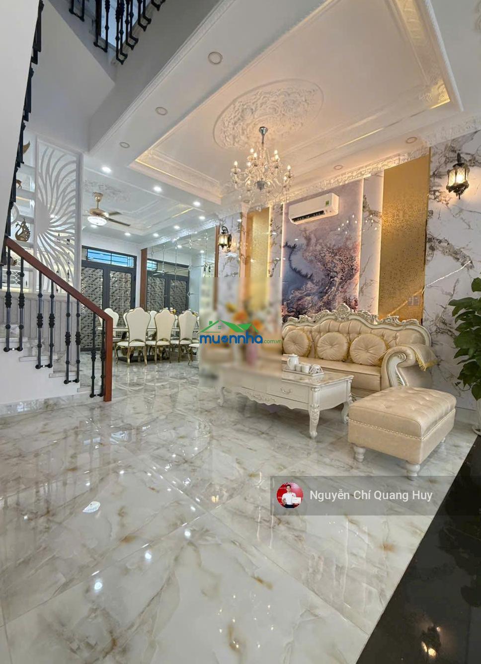 Nhà phố hiện đại xây dựng mới - đường 8m kdc 52 đào tông nguyên - 5m x 16m sổ hồng giá 9,6 tỷ - 3