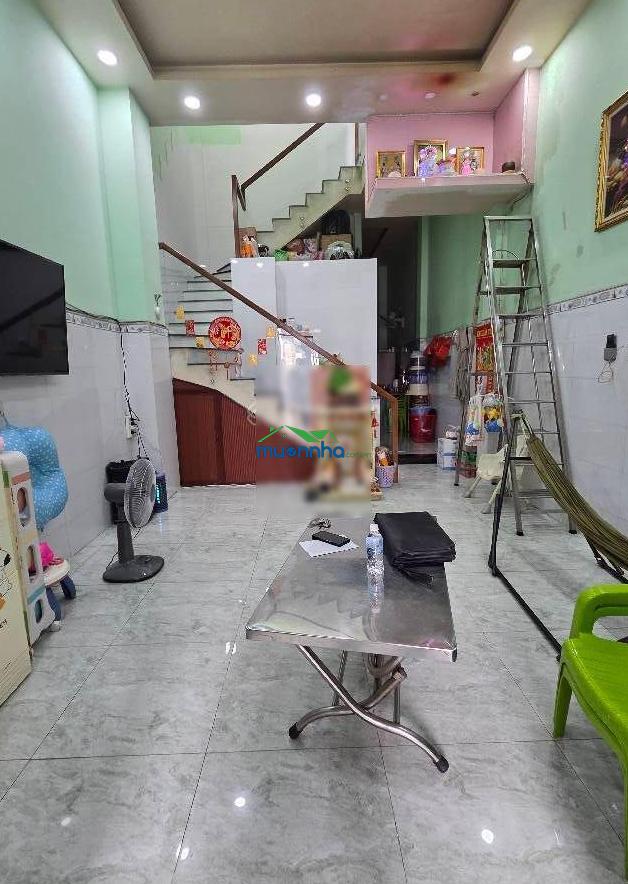 Bán nhà riêng ngay trường học bình tân, hẻm thông 10m, kinh doanh thoải mái - shr công chứng ngay - 4