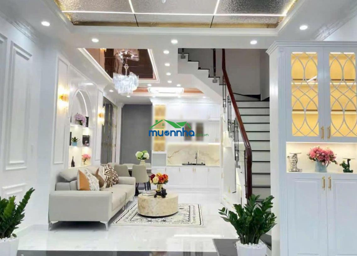 Nhà đẹp q12, dt 86m2 (5m x 17m) giá 3.360 tỷ đường vườn lài, an phú đông, đang cho thuê 18tr/th