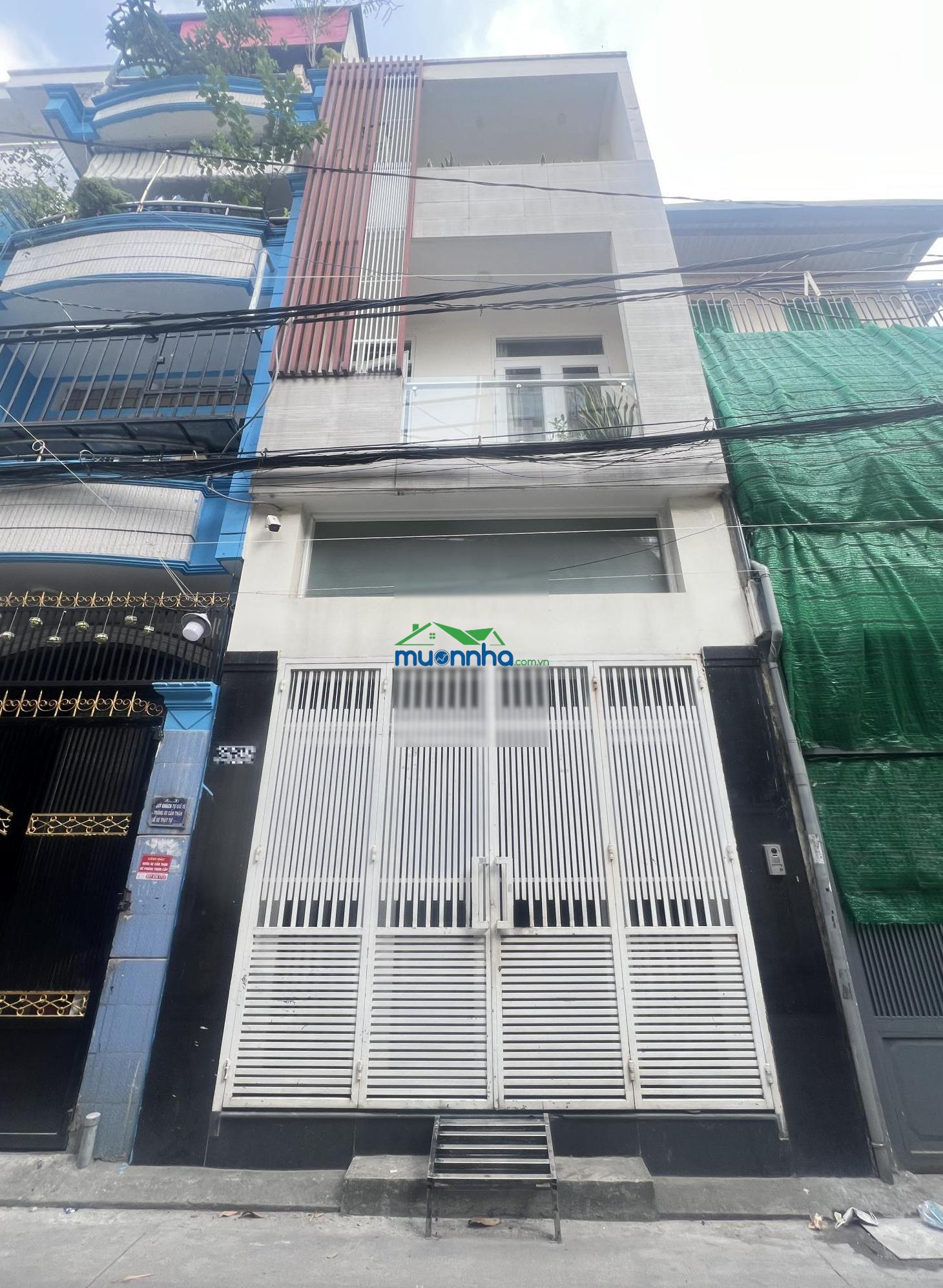 Xuất cảnh bán gấp! nhà 3 tầng - hxh khu bàn cờ cmt8, p.5, tb. 4x16m, giá chỉ 12 tỷ - 4