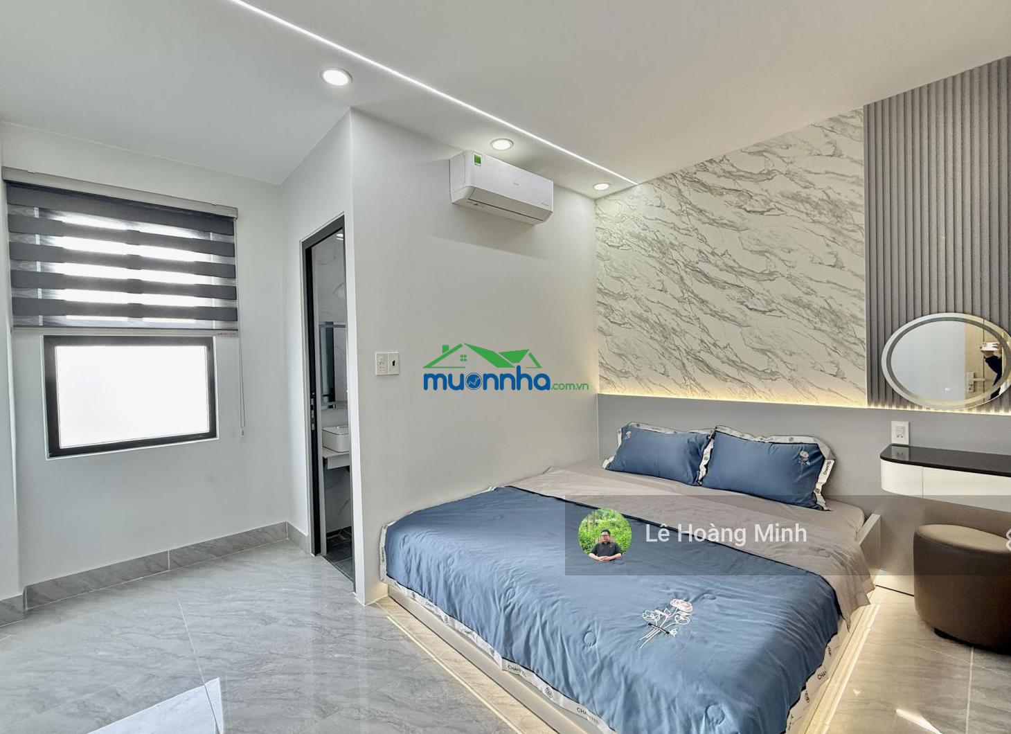Nhà phố 4m x 14m, 4 tầng full nội thất 1/ ngắn đường lâm thị hố