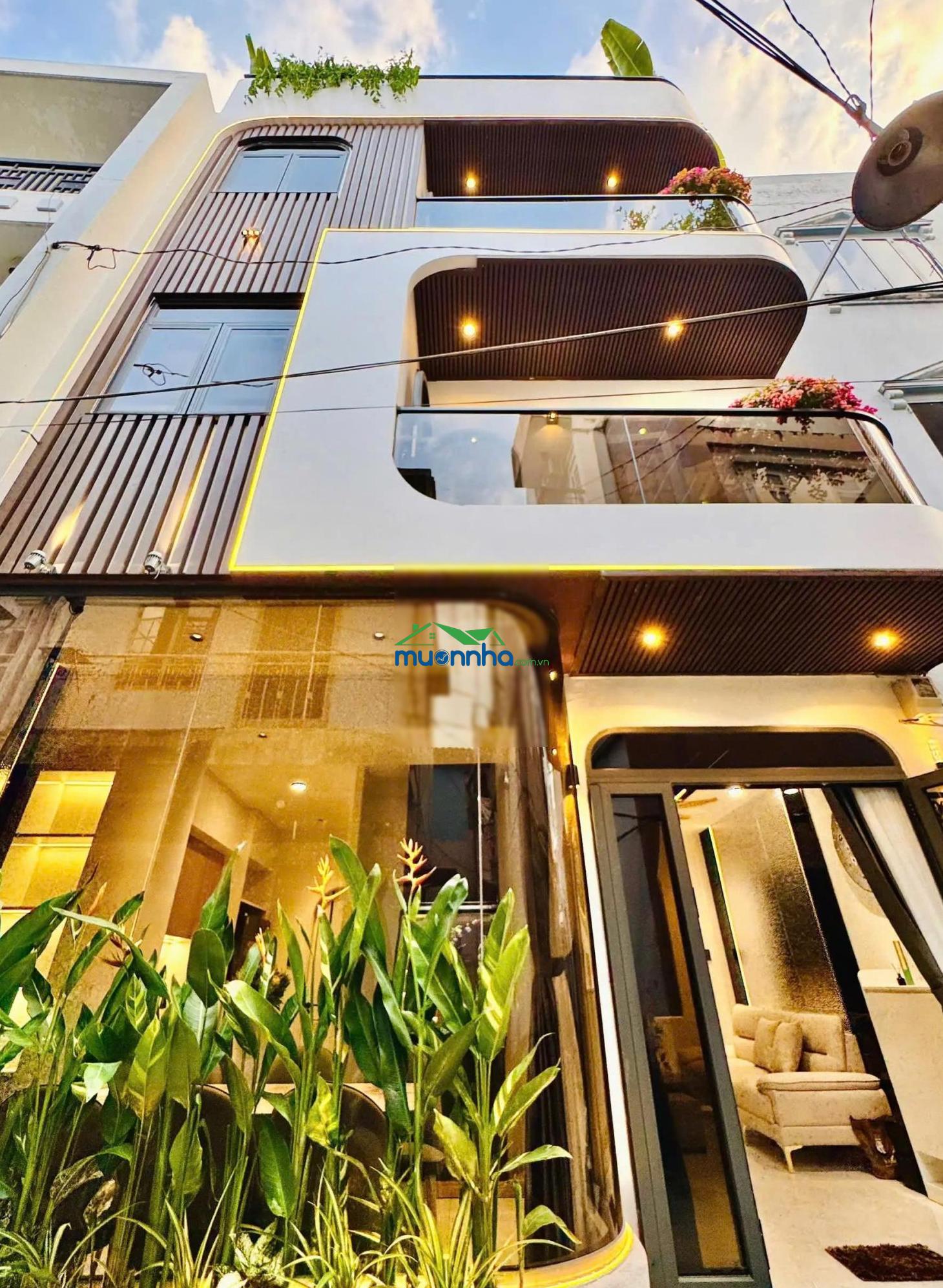 Hiện đại! nhà hxh ngang 6m đường thích quảng đức giá chỉ 7,55 tỷ tl