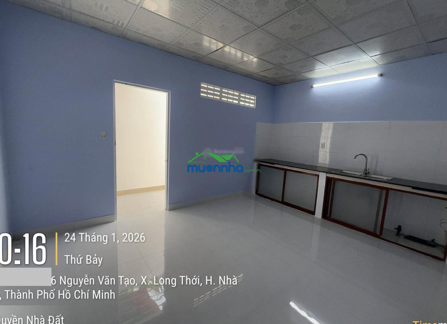 Nhà 1 trệt 1 lầu hẻm 126 nguyễn văn tạo; dt đất 98m2(5x19,6m)