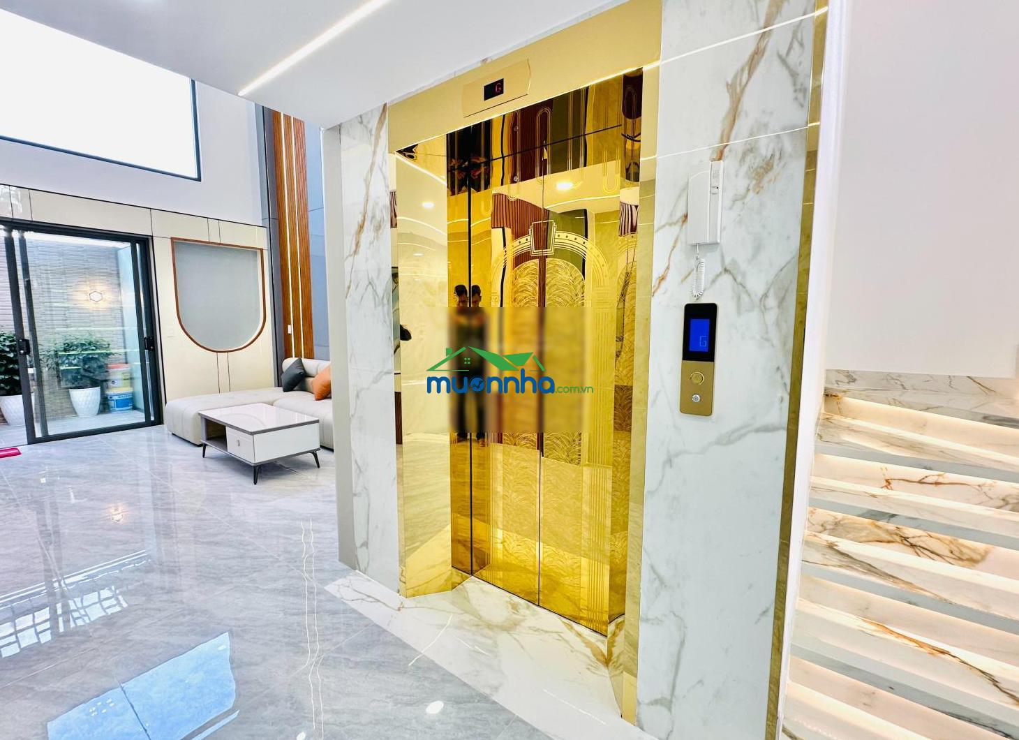 Nhà phố 4m x 20m 1 lửng 4 lầu có thang máy 650kg, hẻm nhựa 10m, gần đường tân chánh hiệp 18 - 3