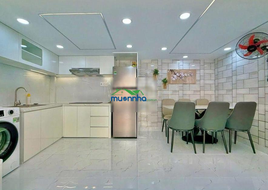 Hiếm, hẻm xe hơi, 3 tầng, ngang 4,6m, sát mặt tiền, shr, hoàn công đủ, phan văn trị - Ảnh 4