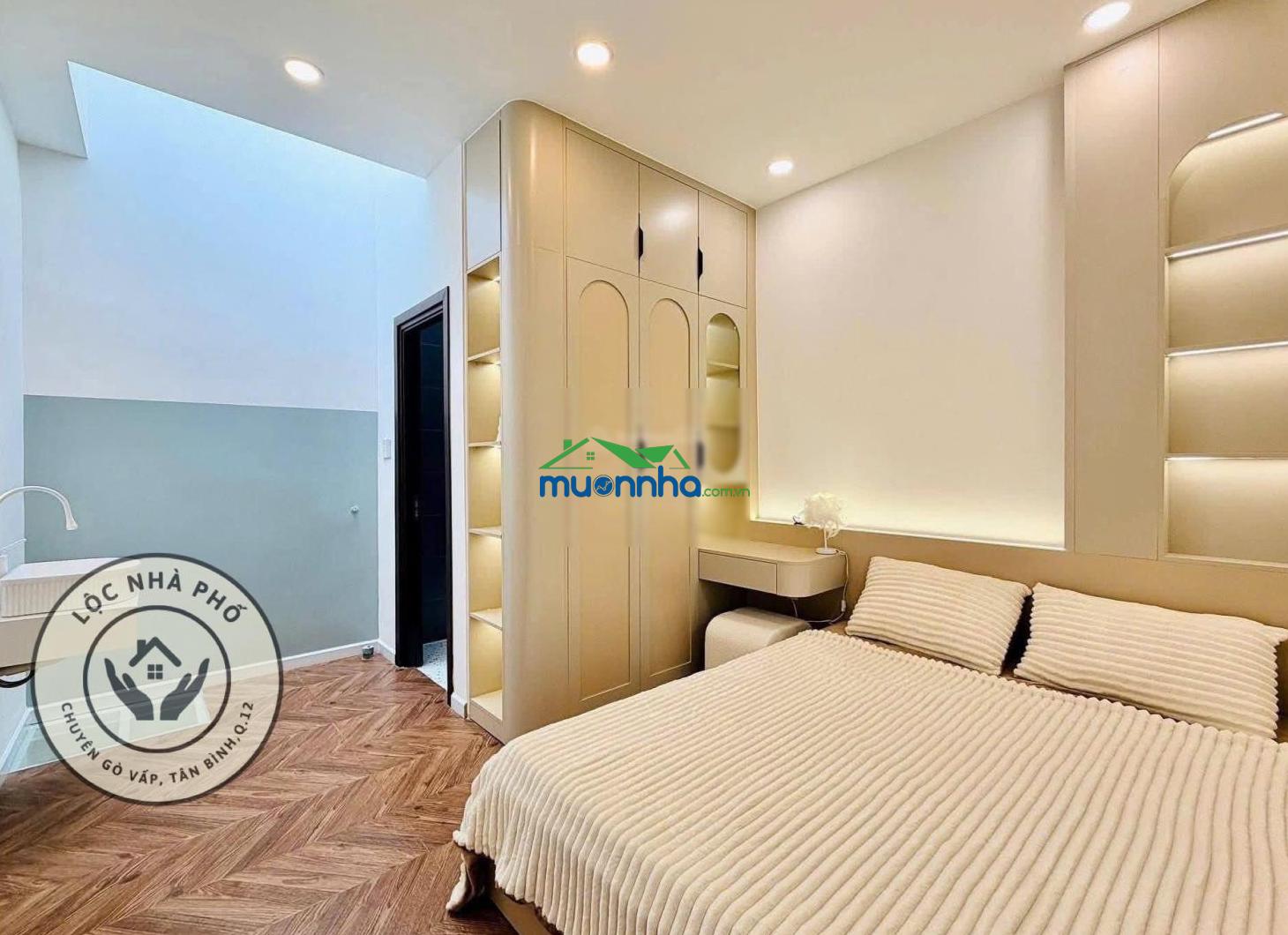 60m2, bán nhà đẹp 3pn, 2 tầng, hẻm 4m, 1/ quang trung, p10 gò vấp, 6 tỷ 6 (ngay vincom) - Ảnh 4