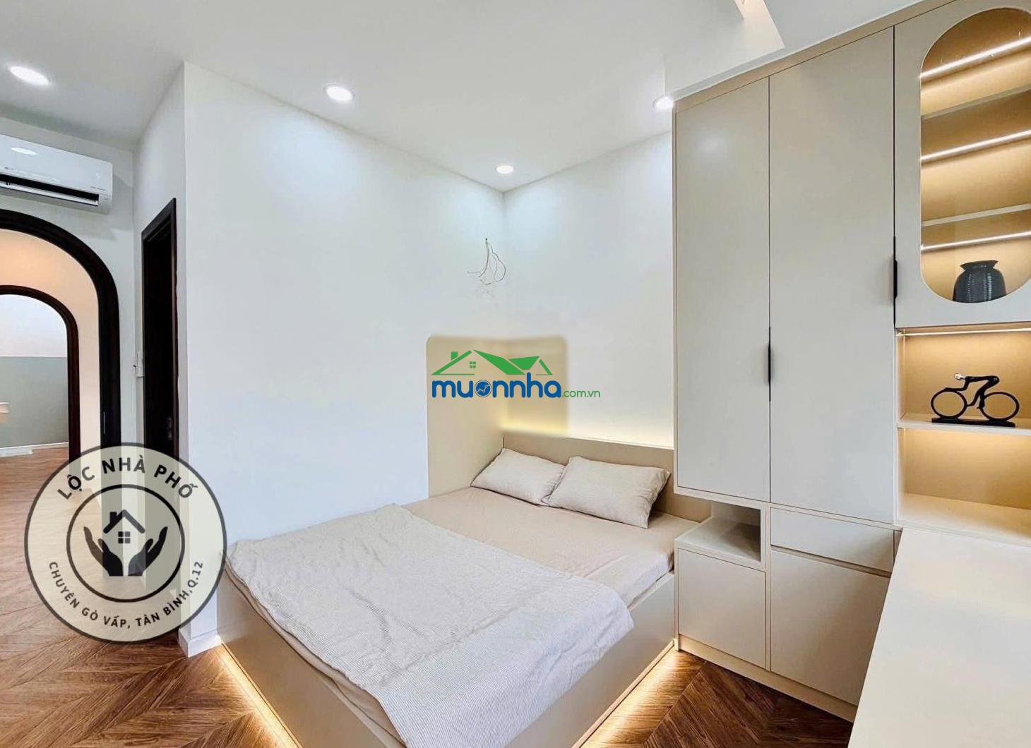 60m2, bán nhà đẹp 3pn, 2 tầng, hẻm 4m, 1/ quang trung, p10 gò vấp, 6 tỷ 6 (ngay vincom) - Ảnh 3