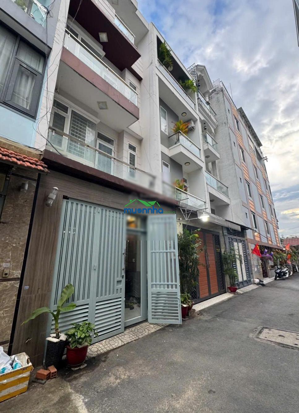 Hiếm bán nhà 4 tầng 4x17m nở hậu 4,5m hẻm ô tô nguyễn văn lượng, phường an hội đông tphcm 9 tỷ 9 - 3