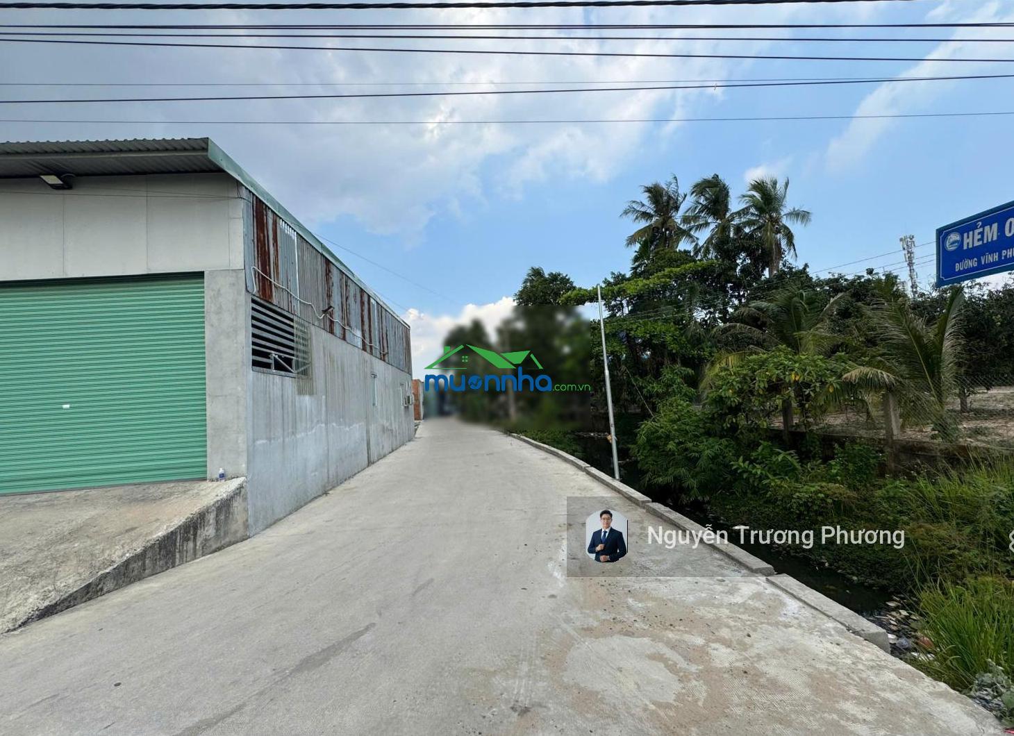 200m2 (10,28x19,3m) đất cách đê bao sông sg 50m - view kênh đường lớn 6m giá đầu tư - sổ hồng riêng