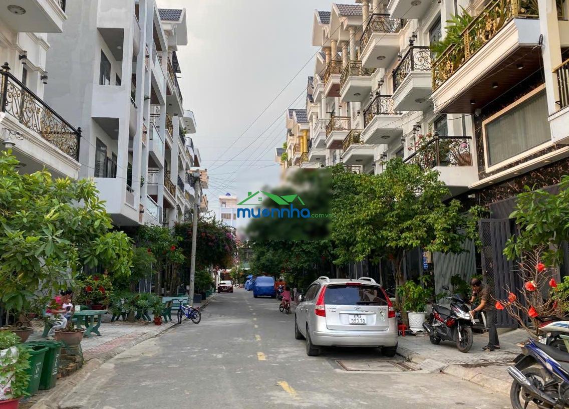 Bán nhà đường nguyễn văn quá q12 - đường nhựa 10m có lề - nhà 5 tầng - 6,2 tỷ - 2