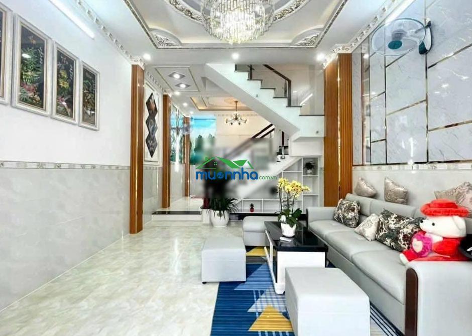 Hẻm xe hơi 1806 nhà kiên cố vào ở được ngay ngang 4,2 dài 12,5 nhà 2 lầu sân thượng chỉ 5ty4 - 2