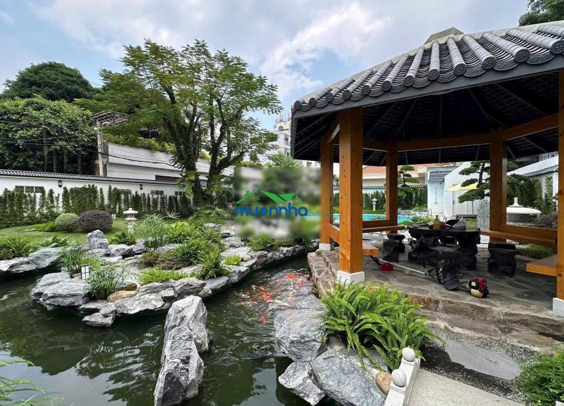 Cc cần bán biệt thự ngay xuân thủy p. thảo điền q2 - ~ 1000m2 thổ cư - hồ bơi + sân vườn - 230tỷ - 3