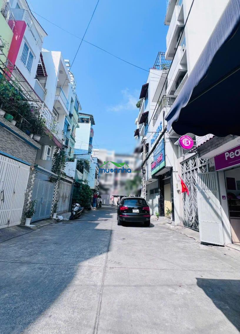 (Khu vip q.10) hẻm xe hơi thông - bán tòa nhà 5 tầng tô hiến thành (73m²) ngang gần 5m, 6 phòng