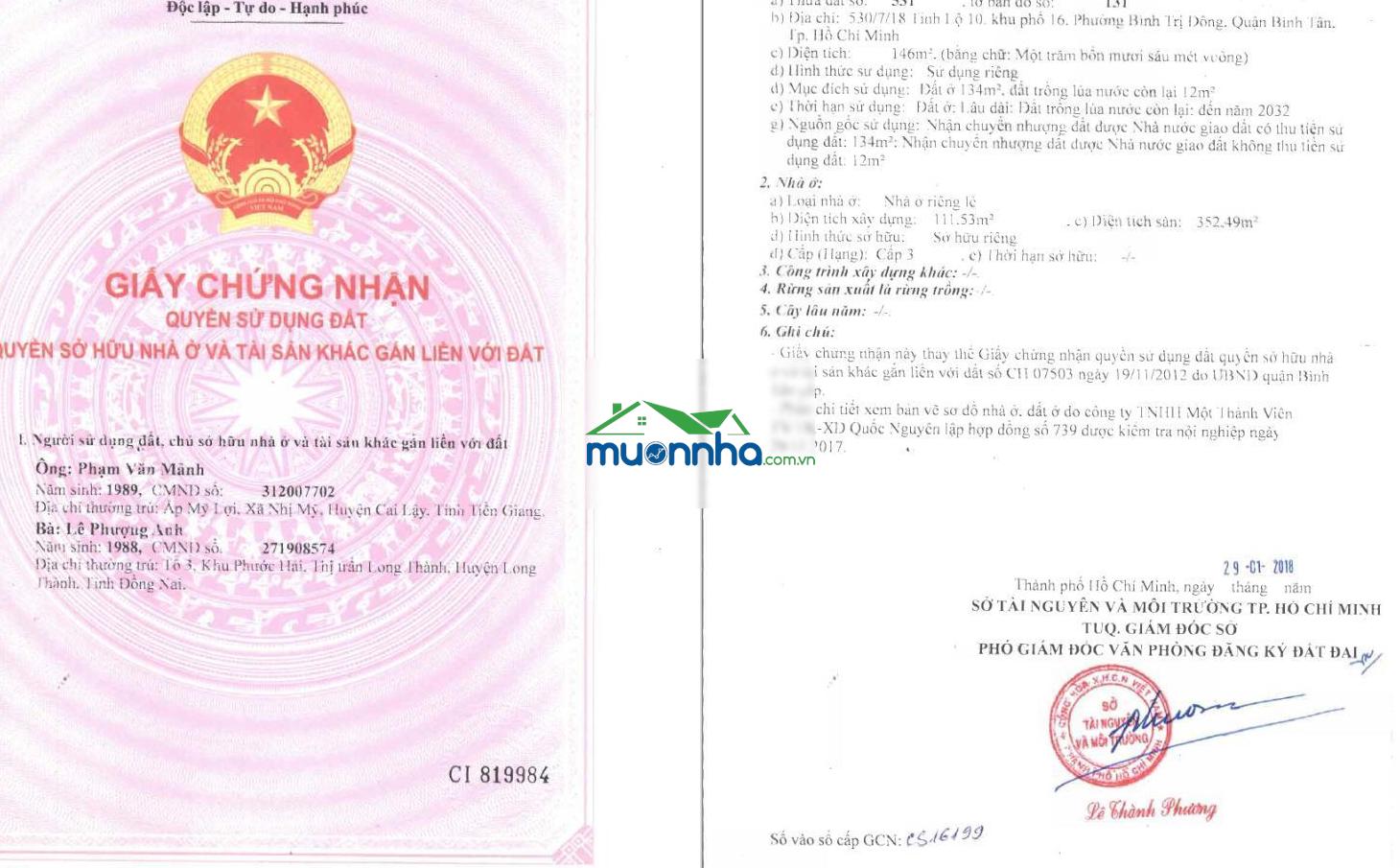 Bán gấp nhà phố 530/7/18 đường tỉnh lộ 10, 14,5 tỷ, 146 m2, 8pn, 4wc - 3