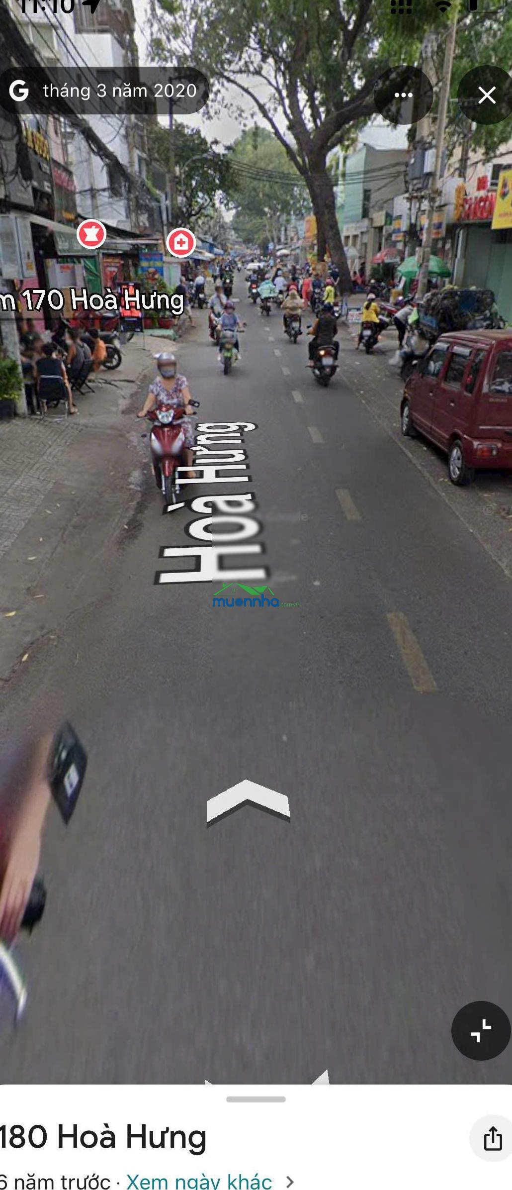 Bán nhà hoặc cho thuê nhà 182 hoà hưng, phường 13, quận 10 (nay p. hoà hưng)