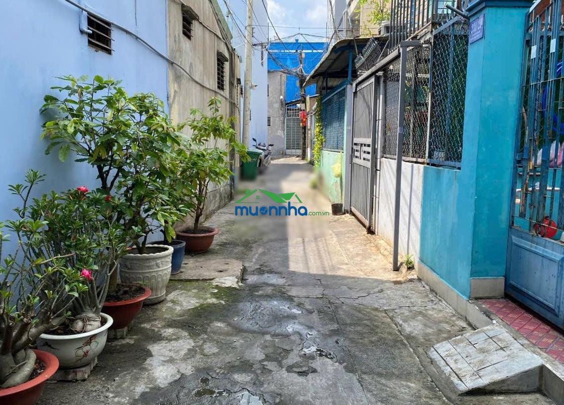 Nhà hẻm 4m nguyễn văn quá - gần nhà hàng đông phương - 4m x 14m - 3 tỷ 550