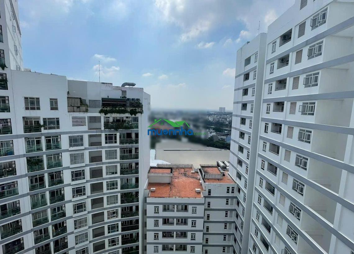 Cho thuê cc him lam riverside quận 7, dt : 78m 2pn 2wc 13,5tr dt/zalo: 0937 961 *** thảo
