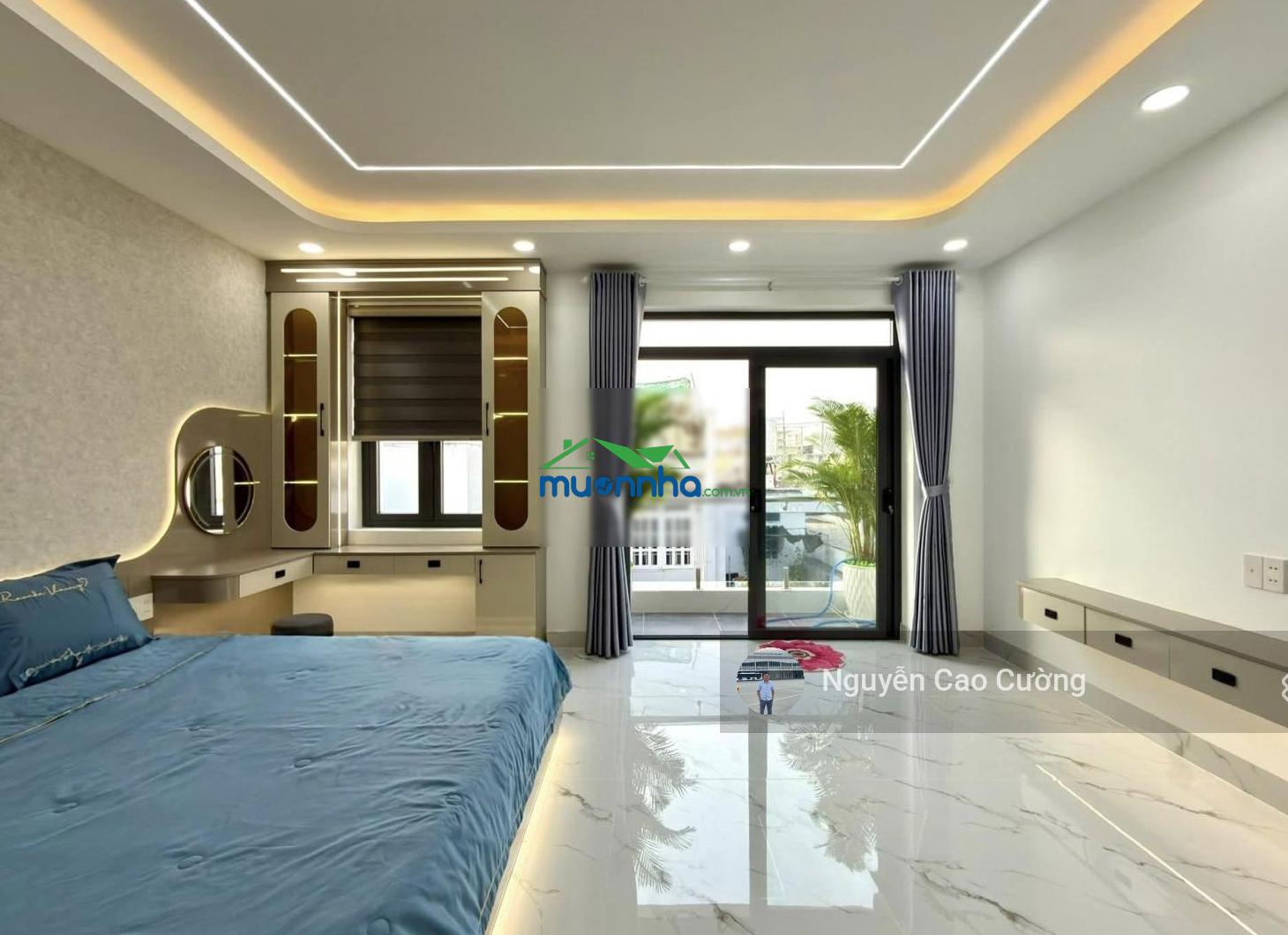 Siêu phẩm thang máy 5x15m 1 lửng 3 lầu đường 6m thới an 20 giáp gò vấp - 4