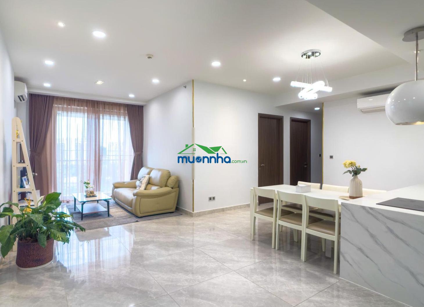 Cho thuê midtown 3pn view sông full nội thất, giá tốt 40 triệu/tháng. lh 0919 612 *** em xuân