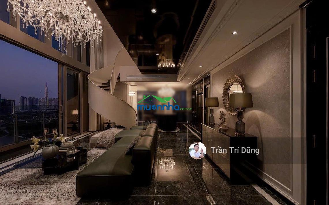 Cho thuê căn hộ 4pn the opera residence metropole thủ thiêm, 186m2, view sông đẹp, nội thất cao cấp