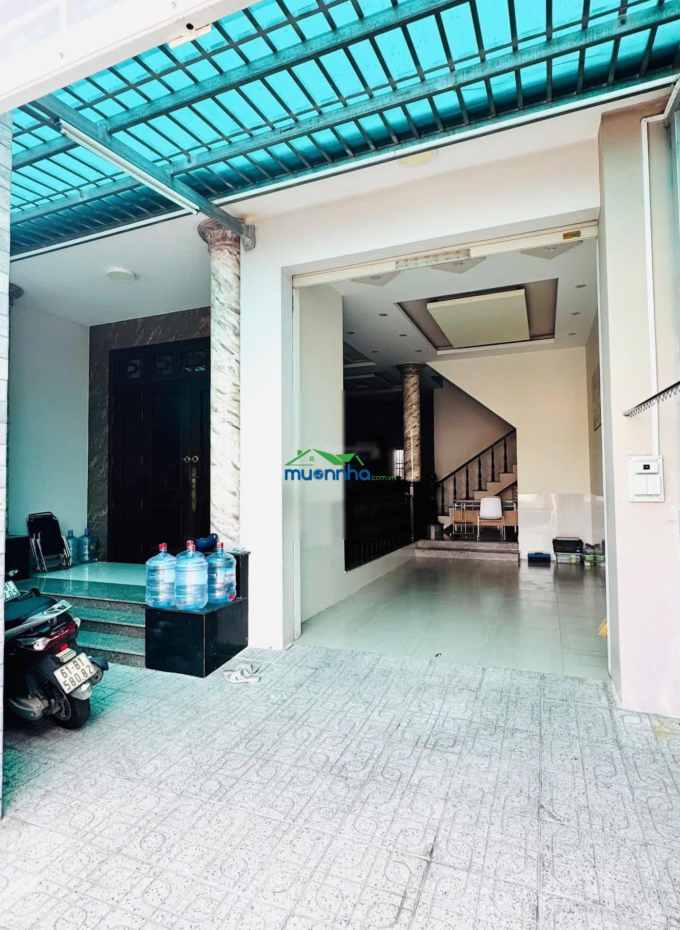 Cho thuê nhà nguyên căn phú tân - thủ dầu một 1 trệt 1 lầu (và 1 tum) 4 phòng ngủ 4 wc - 4