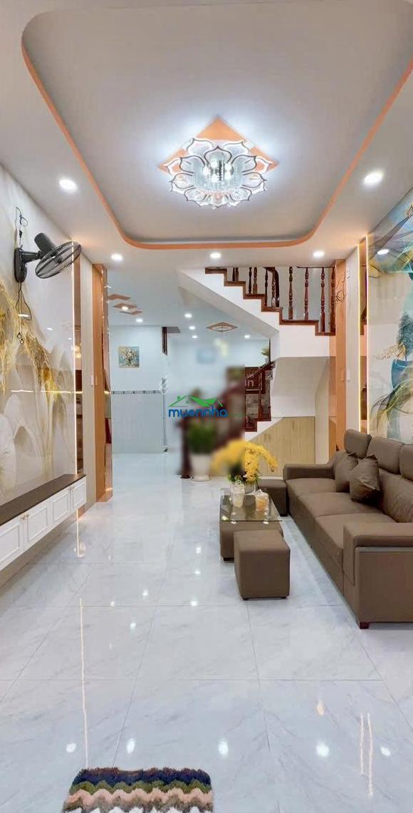 Ngộp bank gấp bán nhà (shr) thạnh xuân 40 ngay cao đẳng điện lực, 4,8x12,5, đường 6m thông - 4