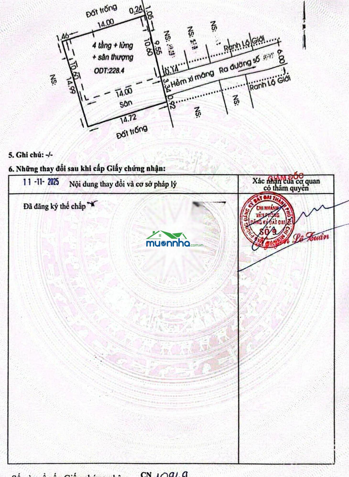 Chdv tân kỳ tân quý, 43 phòng, 210tr/tháng, giá 28 tỷ 500 còn thương lượng - 3