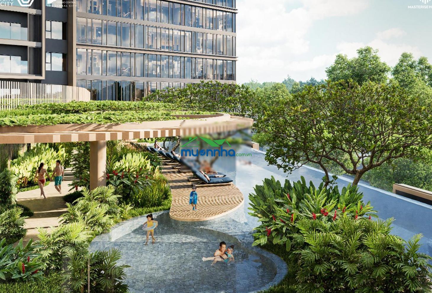 Căn hộ 2 phòng ngủ tại masteri cosmo central vốn 3 tỷ, hỗ trợ lãi suất vay trong 5 năm