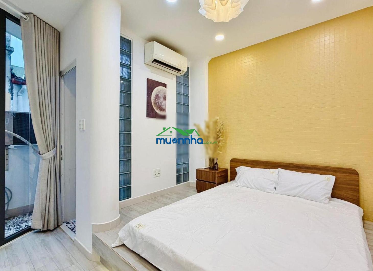 Nhà mới ở ngay, sát trường đhcn - ngay chợ gò vấp - 3 tầng - 4pn, cn 37m2 - nguyễn thái sơn p5 - 4