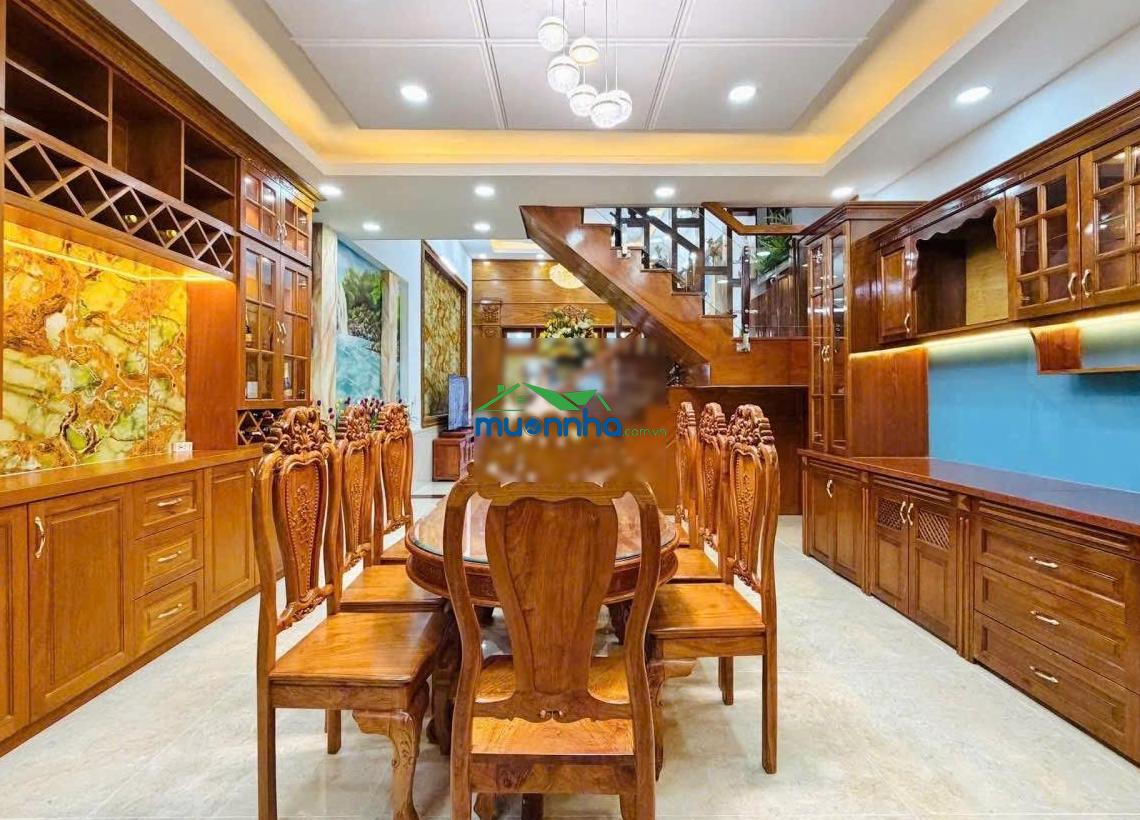 Dì sáu về quê bán căn nhà đường ký hòa - q5 - dt 81m2 - gần bv đại học y dược - thuê 24tr