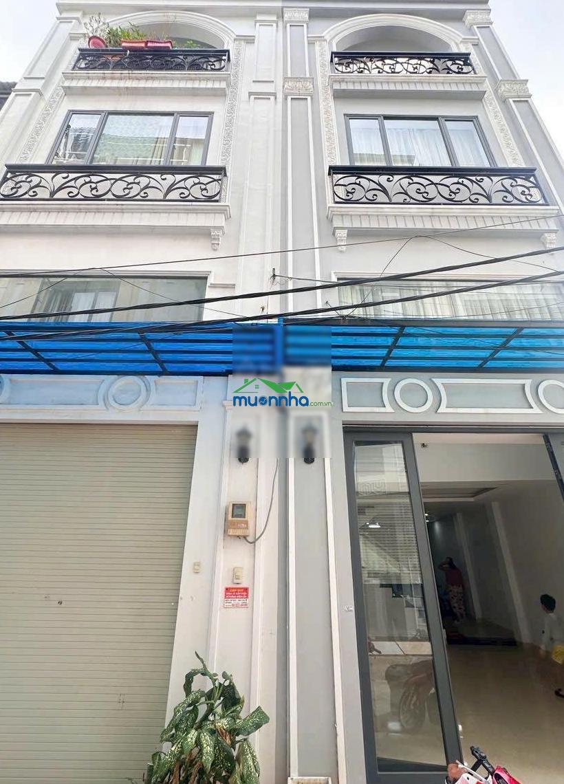 Bán nhà đẹp 4 tầng, 4.5m x 12m, ô tô ngủ nhà quận 7