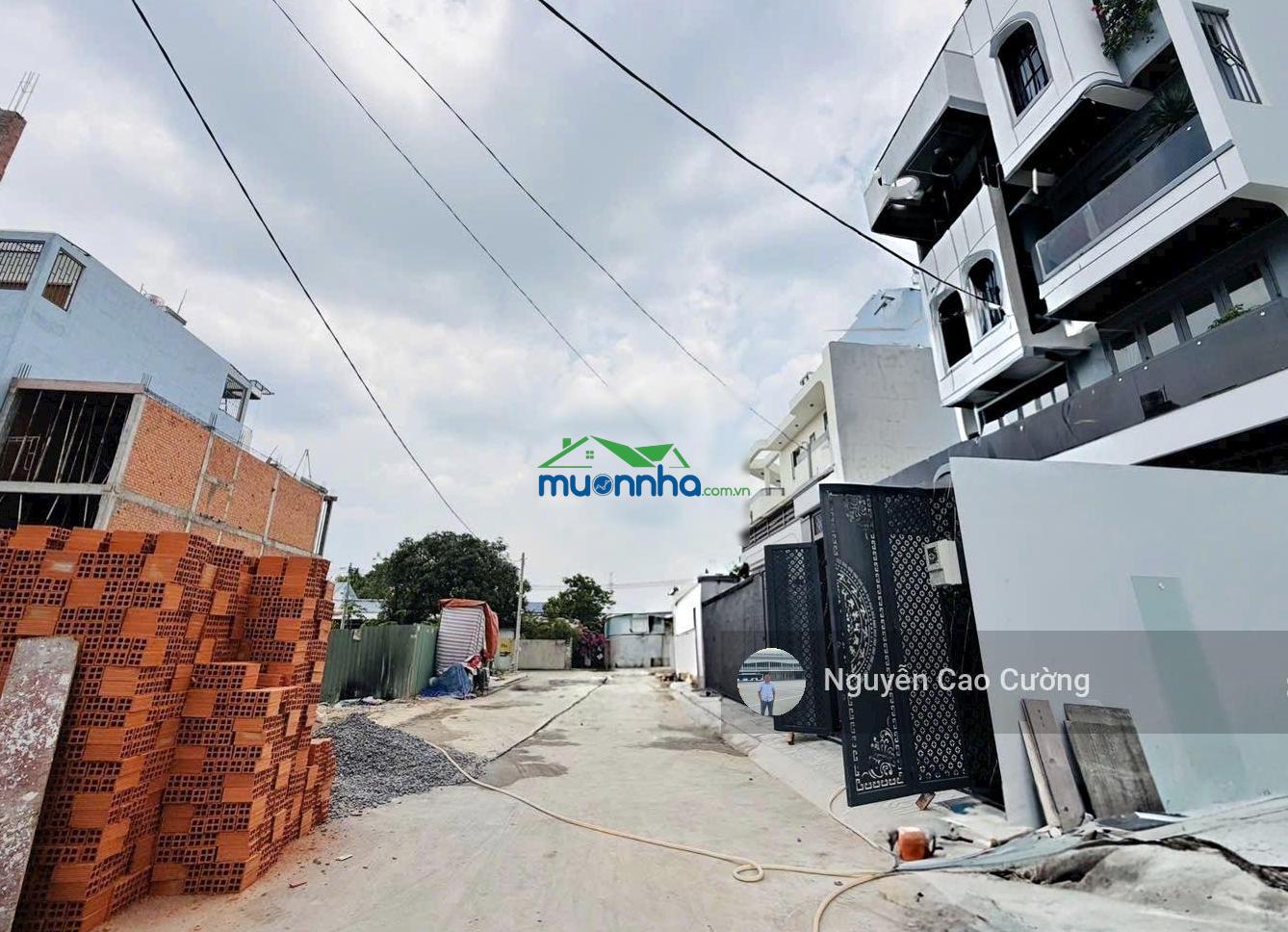 Siêu phẩm thang máy 4x20m 1lửng 3 lầu đường 8m thạnh lộc 27 sát chung cư thạnh lộc giáp ngã tư ga