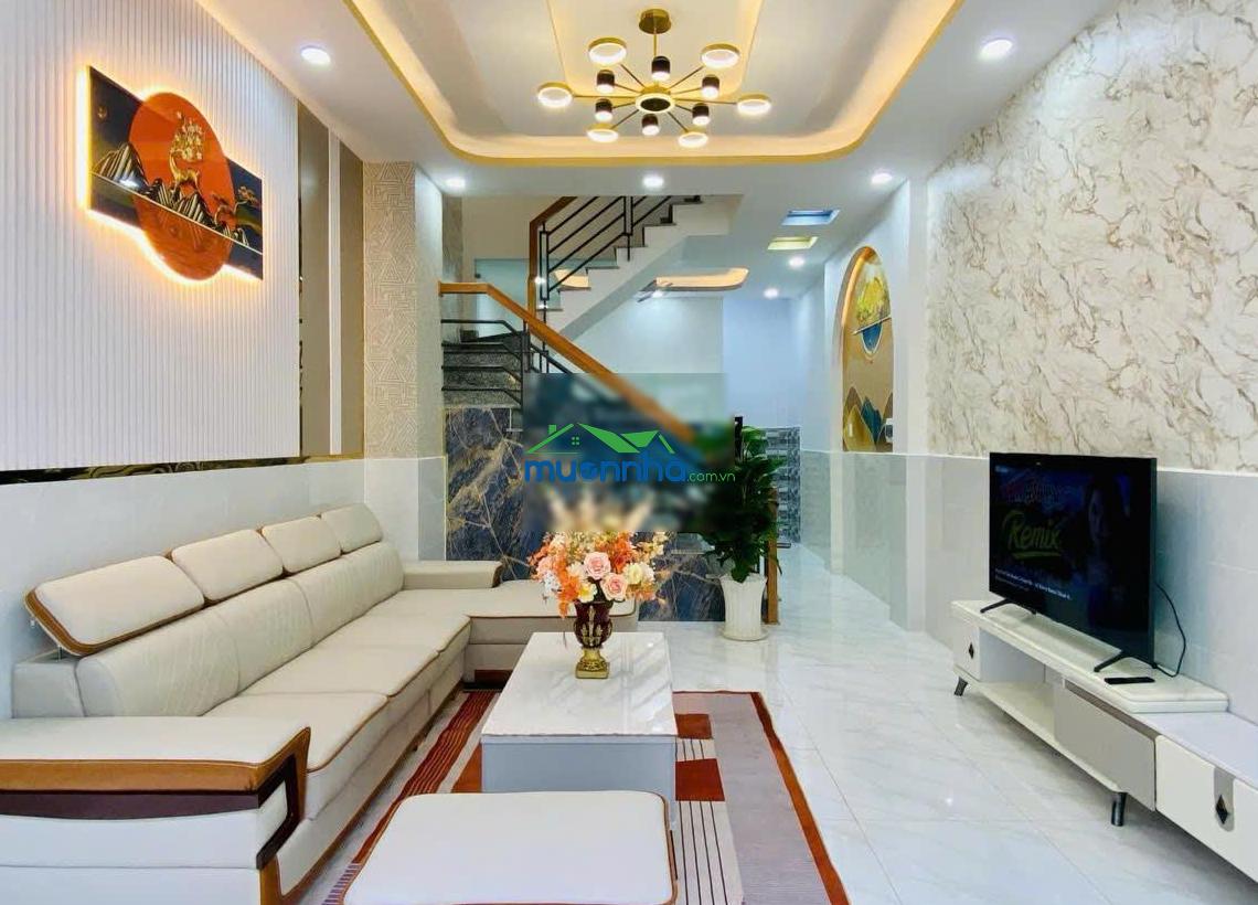 Nhà 50.4m2 đường nguyễn thị nhuần, an phú đông, q12 gần cầu đất sét - 4