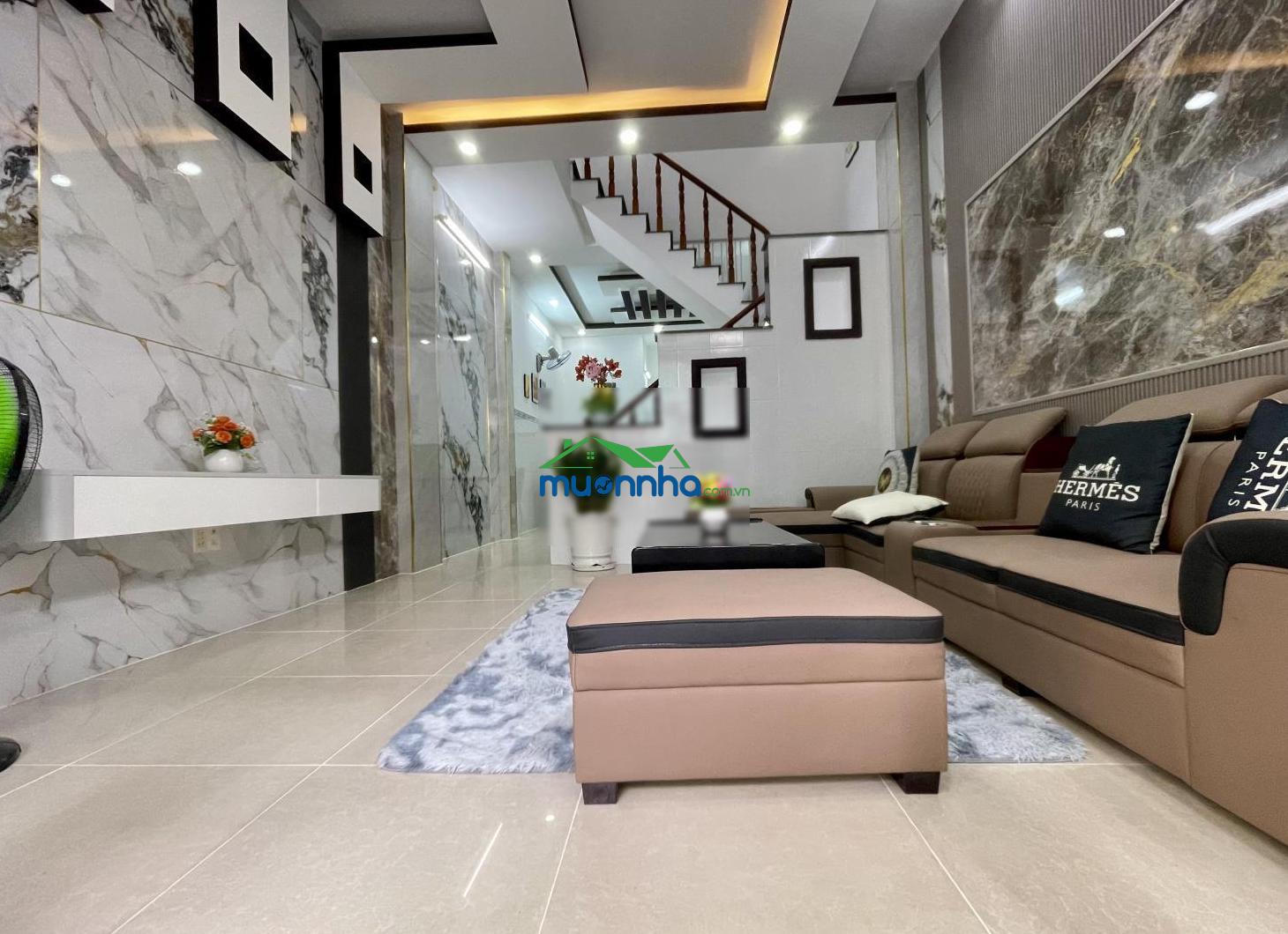 Cần bán gấp nhà 2 tầng (shr) thạnh lộc 22 ngay ngã tư ga, 58,7m2, đường 5m - 3