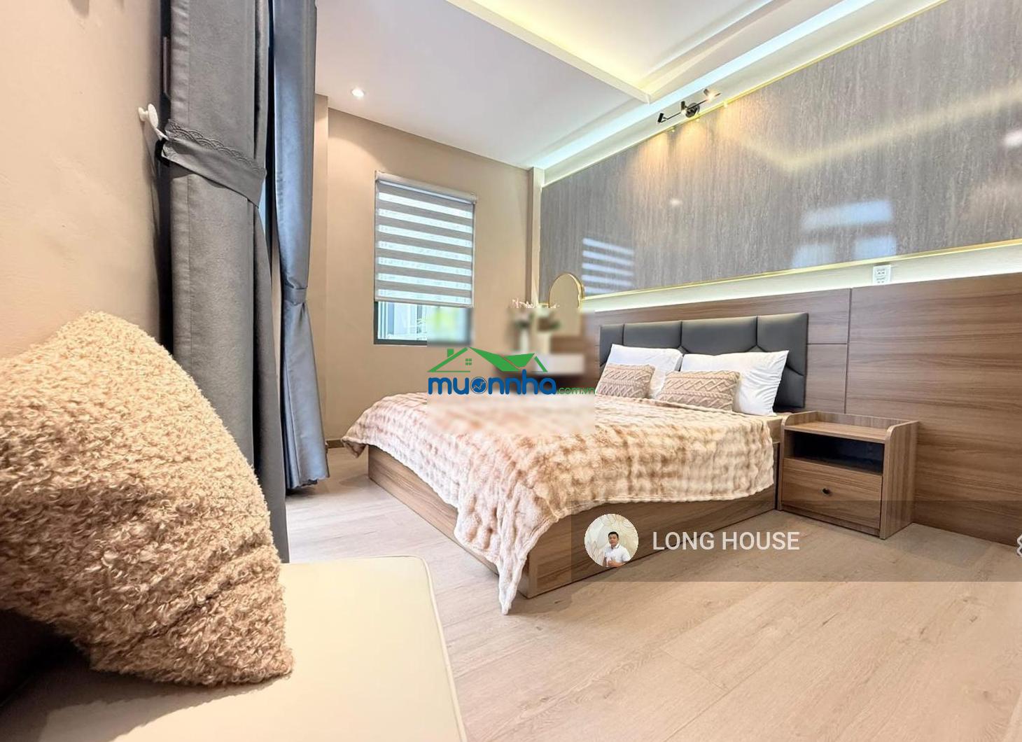 Nhà 5 tầng 38m2 - 4 phòng master nội thất luxury - cách 1 căn ra mặt tiền hoa cau - 4