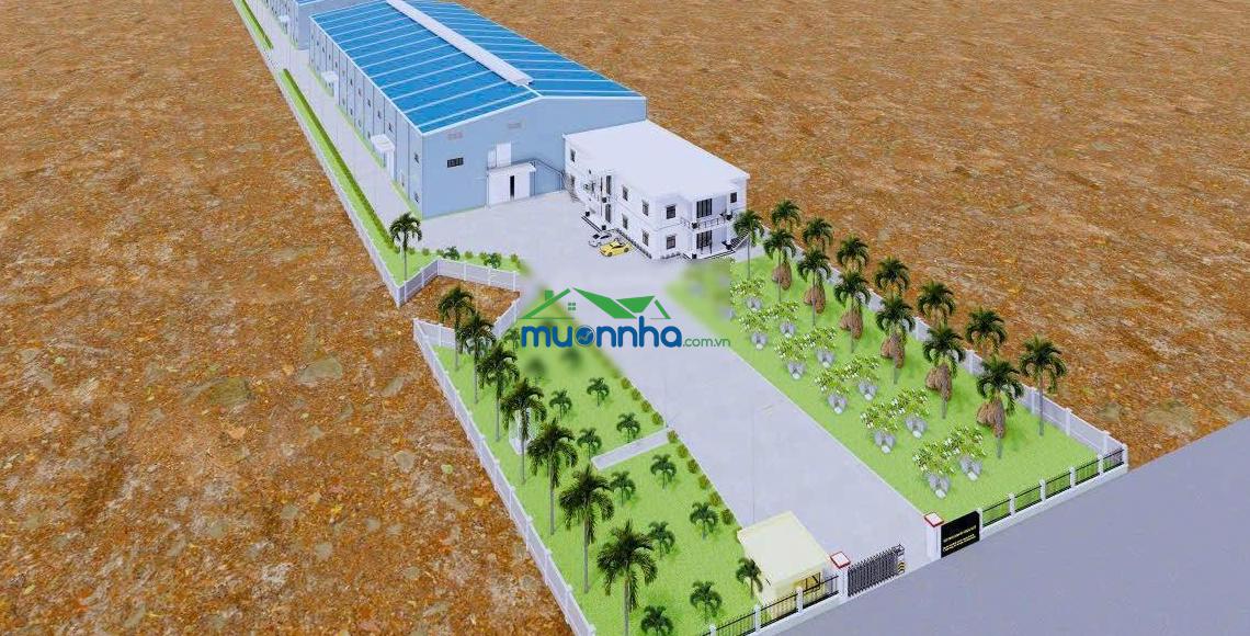 Cho thuê xưởng tân uyên, diện tích trệt lầu 16000 m², giá thuê 3,9 usd/m2 - 4