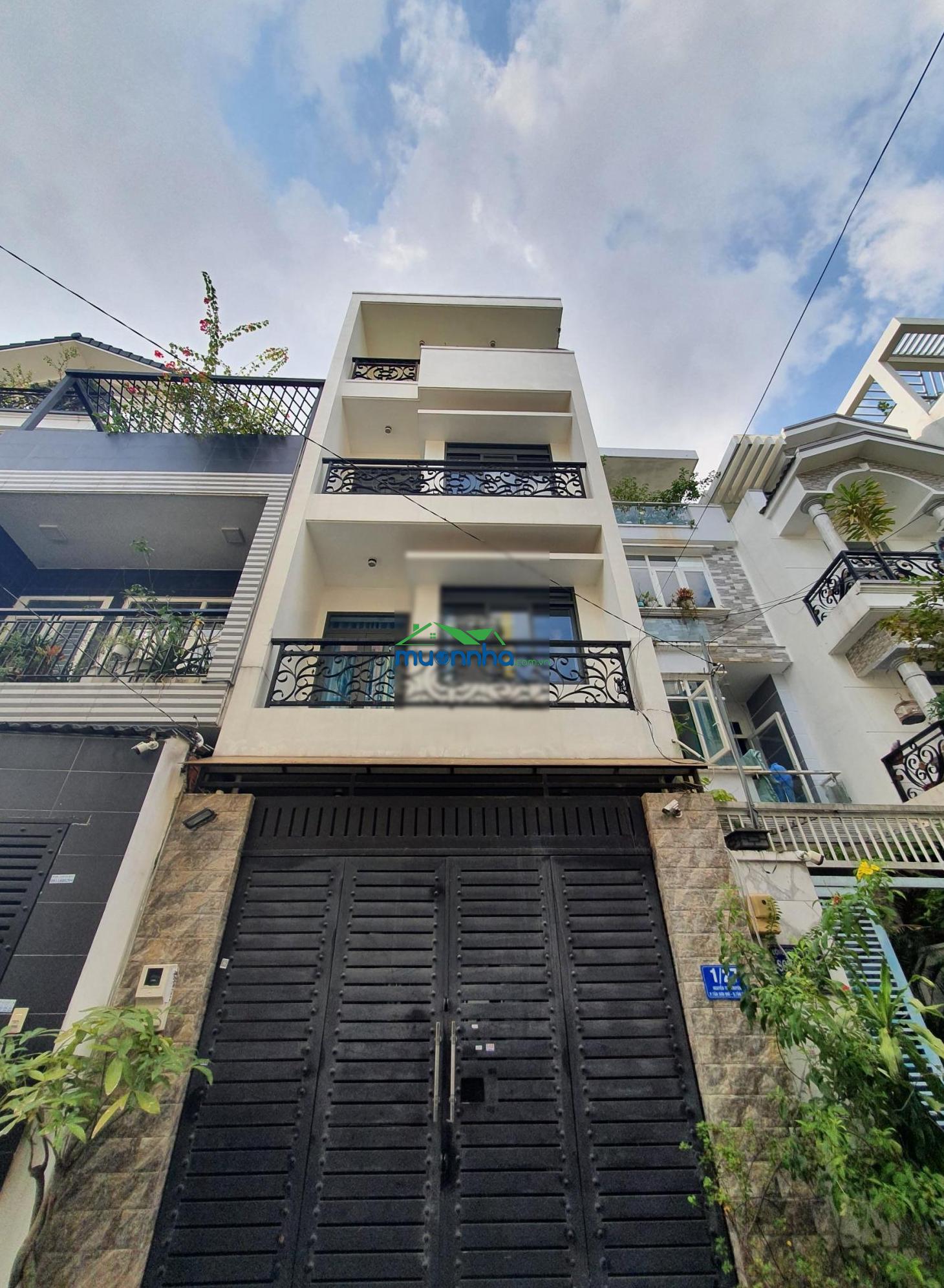 Thành mỹ q.tân bình, sát q.10 - dt: 4.2 x 15m - nhà đẹp 5 tầng - hẻm ô tô - giá: 12.8 tỷ tl - 2