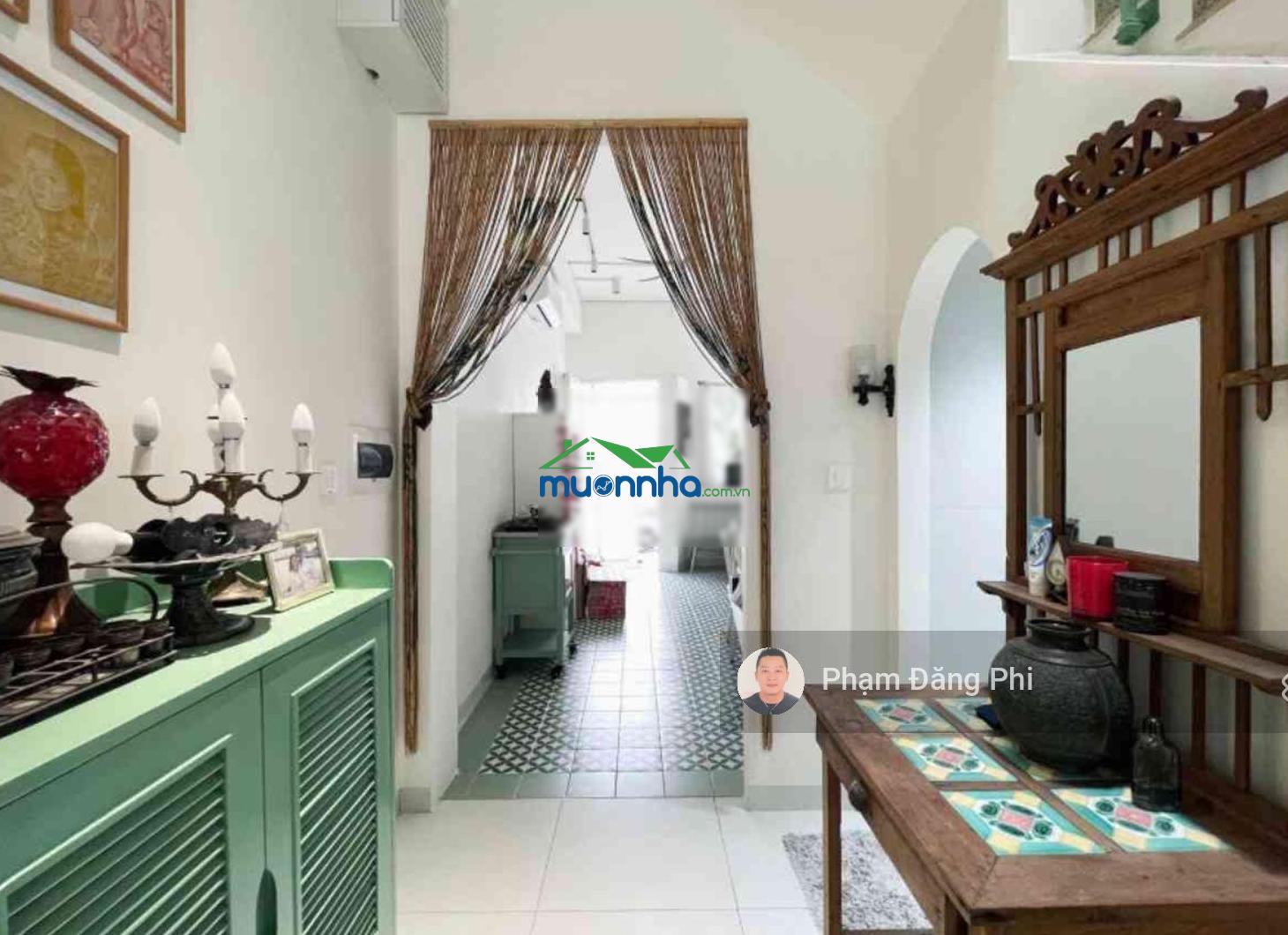 Nhà 2 mặt hẻm ô tô thông thoáng - xây ở 4 tầng kiên cố - ngay chợ bà chiểu - bv gia định