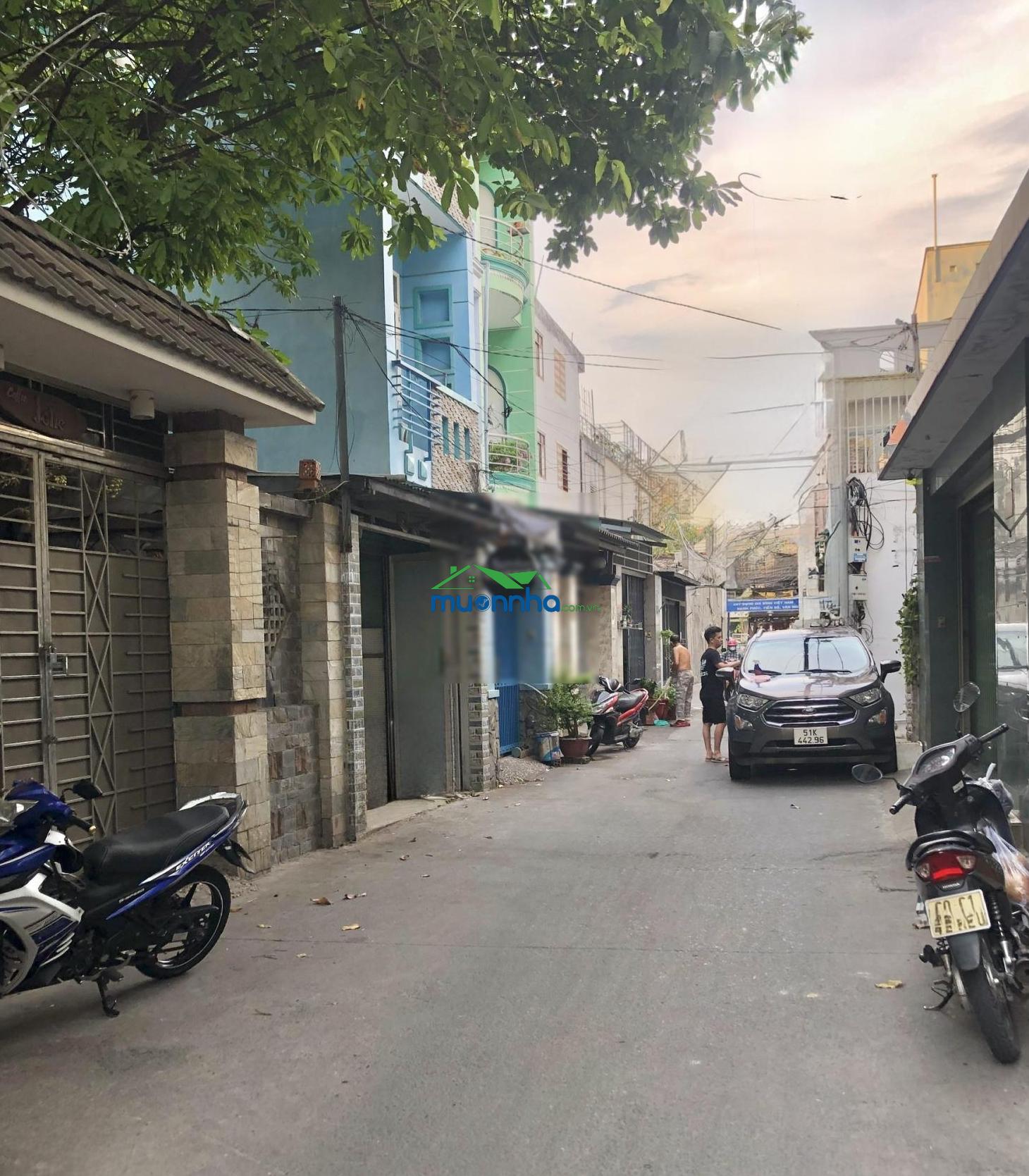 Chdv - 4tầng (6 x 21m) (12phòng) - hẻm ô tô 5m. vị trí đẹp - 40m thẳng trục ra mặt tiền quang trung - 4