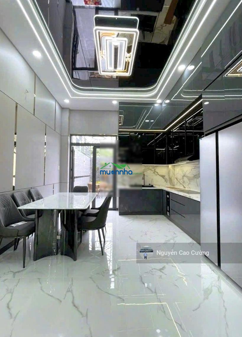 Nhà phố 4x26m 1trệt 3 lầu sân vườn rộng rãi thạnh xuân 24 gần tiểu học nguyễn văn thệ - 4