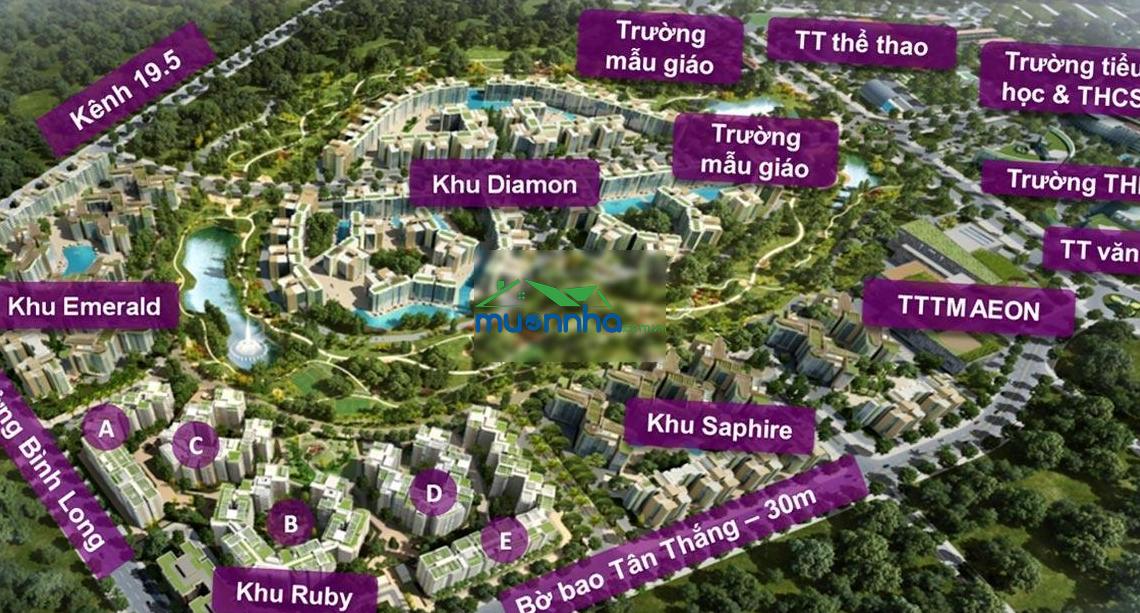 Hưởng trọn tiện ích của celadon city, hàng xóm aeon mall, chỉ với 9.5 tỷ cho nhà 72m2, 4x18m 4 tầng - 4