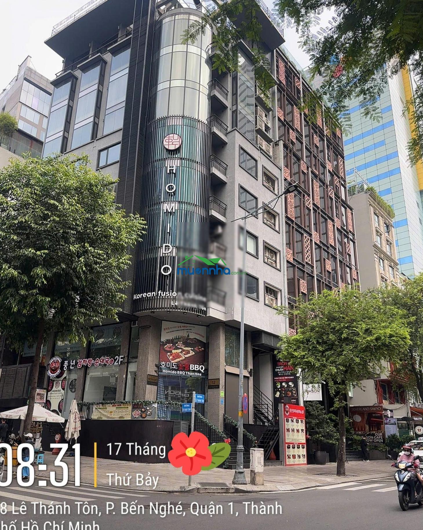 Giảm sốc 3 tỷ. chỉ còn 15,5 tỷ. siêu vị trí phố nhật lê thánh tôn - ngô văn năm - quận 1 - 4 tầng