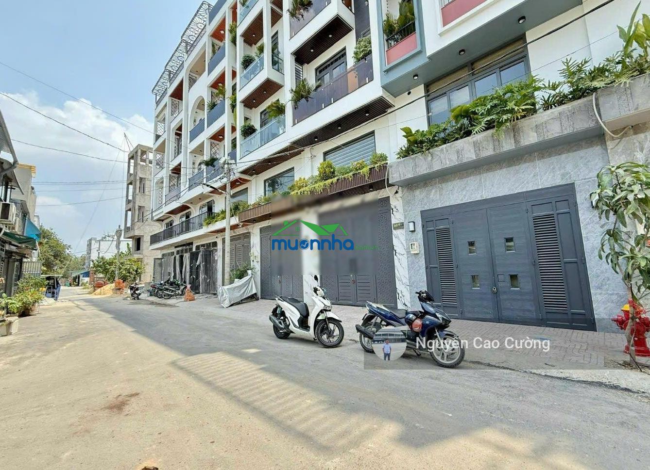 Nhà đẹp q12 - thiết kế luxury, có thang máy, 4x16m, 1 lửng 3 lầu đường 8m, 1/ thạnh xuân 25 - 3