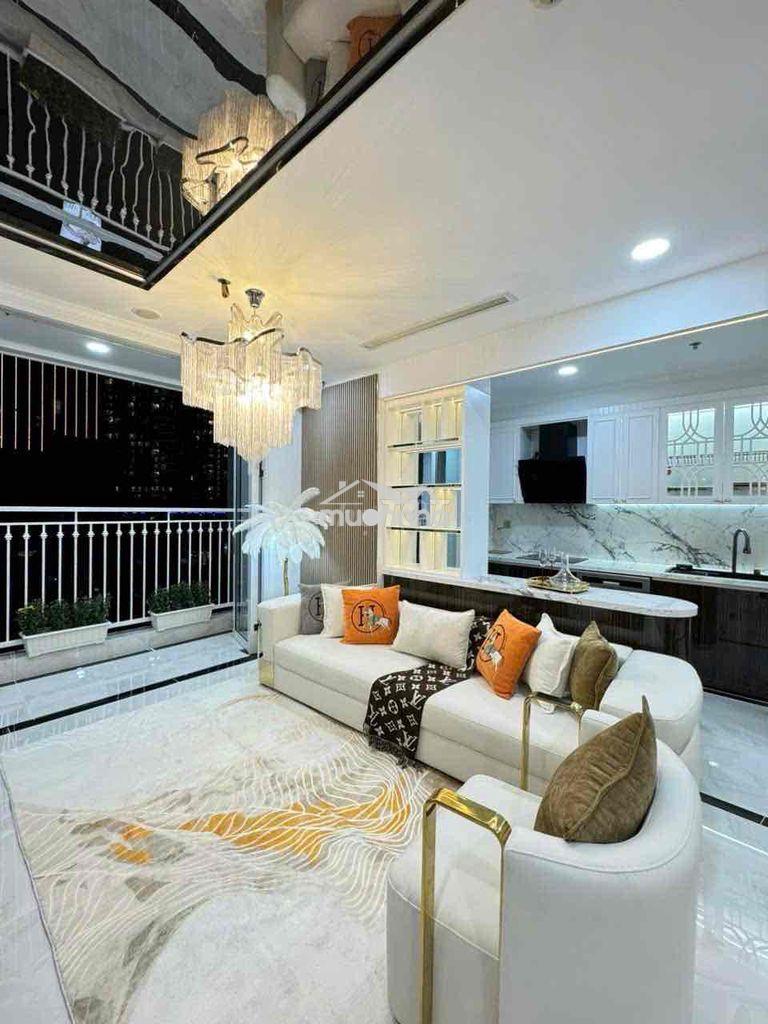 Cho thuê gấp cc 4pn + 3wc tại vinhomes central park, 160m2, 60 triệu v